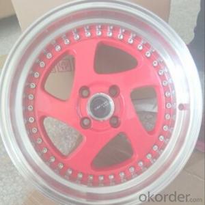 18x9.5 Polished Gloss Black Car Alloy Rims for sale