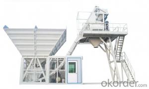 Module Type Mobile Concrete Batching Plant 80m3/h hiqh quality System 1