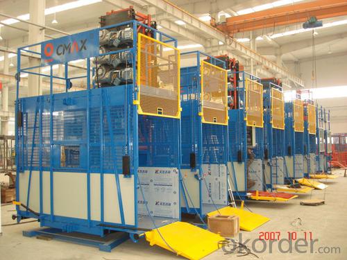 Building hoist SC150  ,Designed Cage Interior Improves Comfortableness System 1