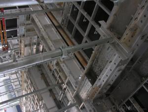 WHOLE ALUMINUM FORMWORK SYSTEMS and SCAFFOLDINGS FOR COLUMN CONSTRUCTION