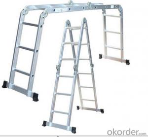 Aluminium Tool En131 Multifunction Extention Folding Articulated Ladder Scaffold (XP-403B)