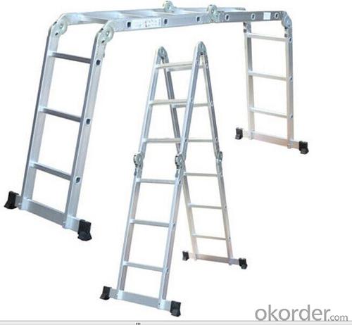 Aluminium Tool En131 Multifunction Extention Folding Articulated Ladder Scaffold (XP-403B) System 1