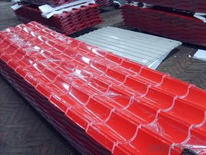 prepainted GL   corrugated     steel sheet System 1