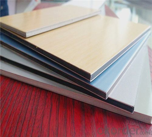 TOBOND silver surface acp/painting alucobond  panel/ pvdf aluminium composite panel