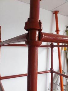cuplock scaffolding system with safety sandard for construction