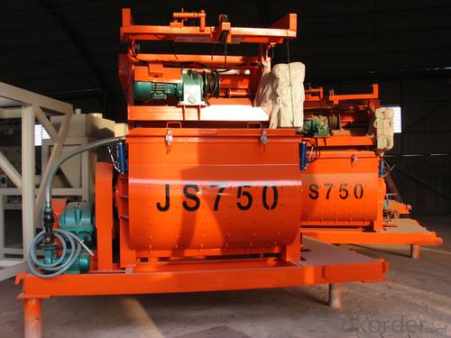 Concrete mixer JS750 / CE & ISO Certificate System 1