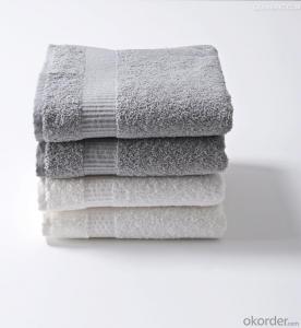 Microfiber cleaning towel with comfort touching
