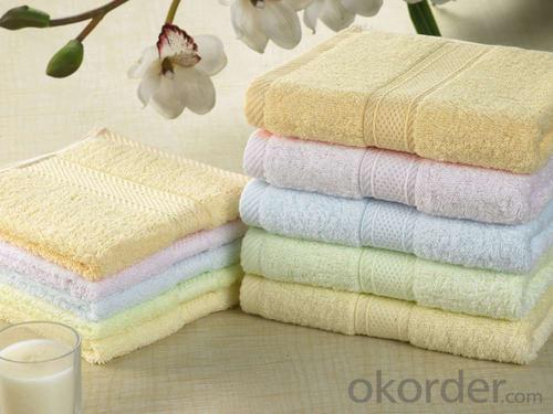 Microfiber cleaning towel with washing labels System 1
