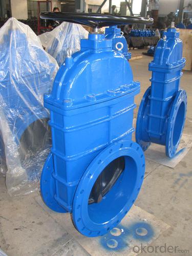 AWWA C509/DIN3202F4/F5/BS5163/ NRS/OS&Y Ductile Iron/DI Body Resilient Seated Gate Valve System 1