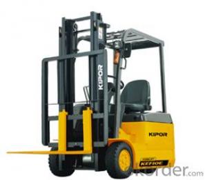 THREE-WHEEL FORKLIFT load weight 1000kg, Max. fork height 3m