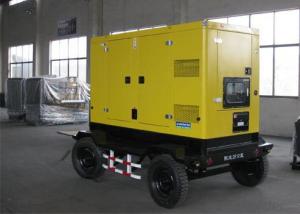 50kva - 800kva Trailer Genset Diesel Generator Double Axle 4 Wheels