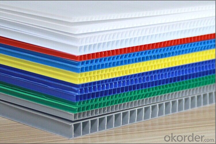 Polypropylene corrugated sheet wide used as package material System 1