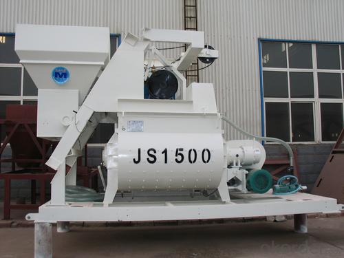 Concrete mixer JS1500 / CE & ISO Certificate System 1