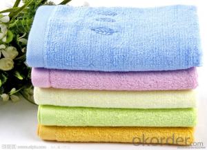 Microfiber cleaning towel in low price and new blue