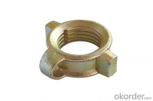 Prop nut heavy Prop nut forged with L handle BS1139, EN74