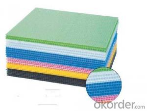 Extruded Polypropylene Package Sheet with different colors System 1