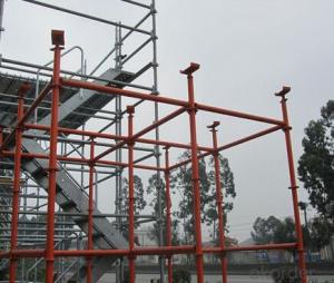 Adjustable Cuplock Scaffolding used In Construction / Scaffolding System for Painting