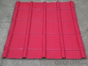 prepainted steel roof sheet / colour corrugated prepainted sheet