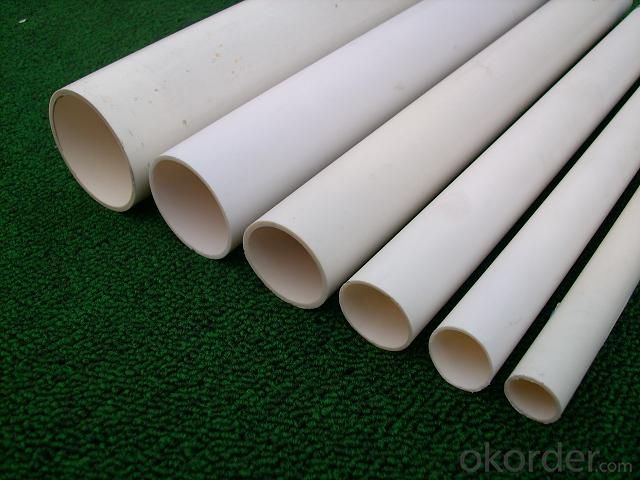 PVC pipe with 110MM, ASTM, AS,BS,ISO, GB, varios color
