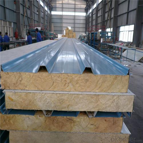 Rock wool sandwich panels for prefabricated houses with best price System 1