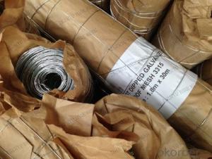 Hot Dipped Galvanized Welded Wire Mesh 3315
