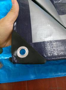 100% PE Tarpaulin for Colorful Boat Cover System 1