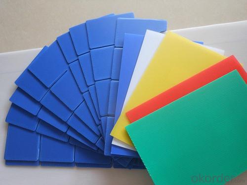 4mm-12mm Electric Conductive Polypropylene Hollow Sheet System 1