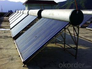 Solar energy preheating system Solar energy with auxiliary energy system