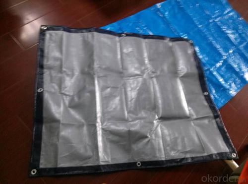 100% PE Sunproof UV-treatted Tarpaulin Cover System 1