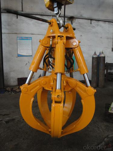 Excavator Bucket spare parts/Hydraulic Orange Peel Grab System 1