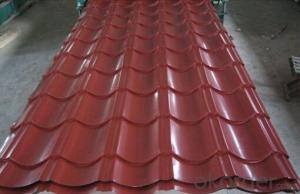 Corrugated steel roofing sheets 0.5mm thickness