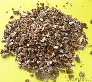 Raw Unexpended Golden Vermiculite Ore Sale 0.3-1MM