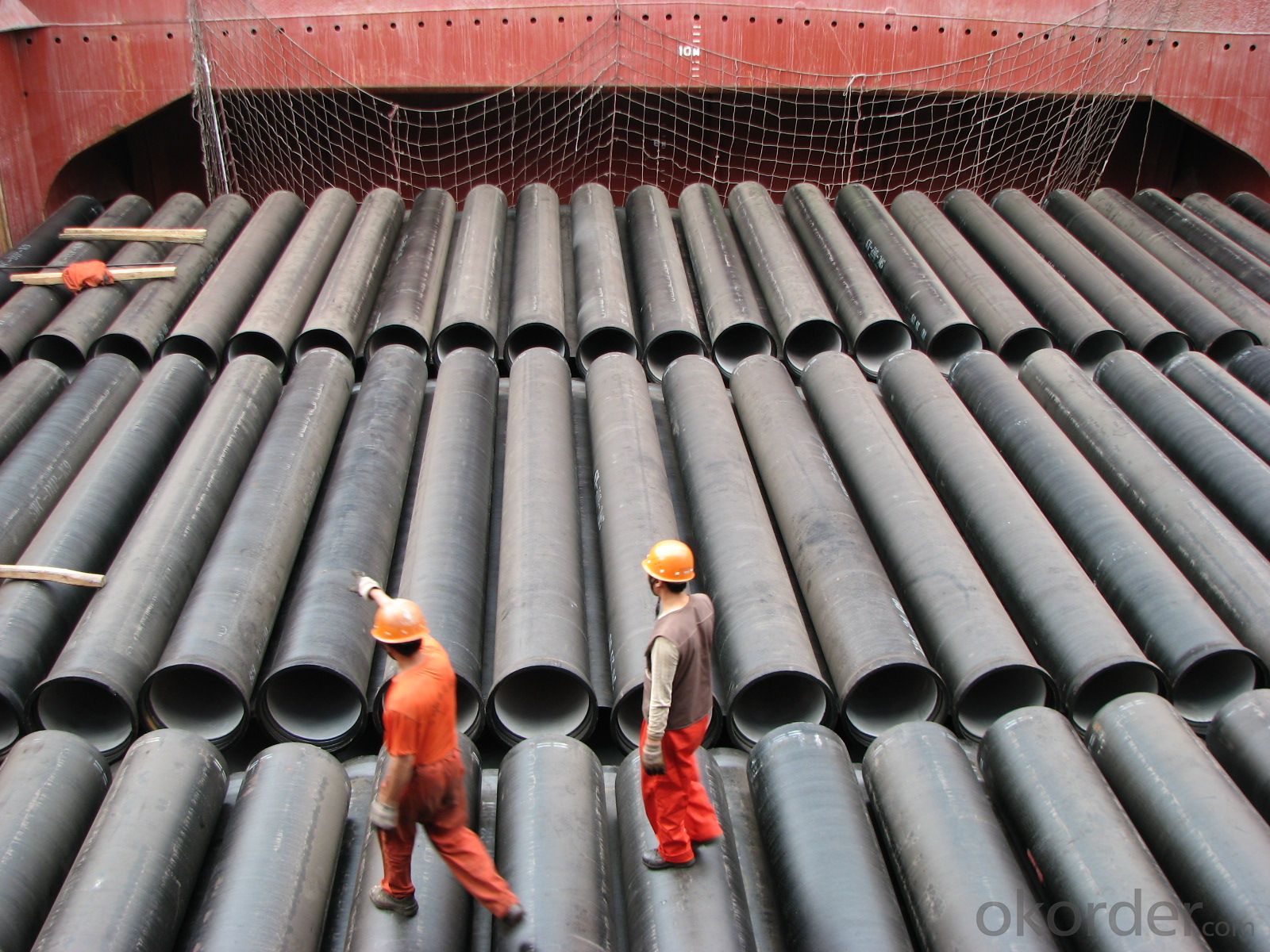 Productores de tubos de hierro dúctil económico EN545 DN300