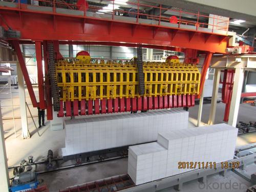 200,000m3 / year German Technology AAC Block Production Line System 1