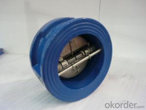 GB Ductile Iron Wafer Check Valve For Drinking Water