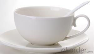 Wholesale Super Plain White Porcelain Coffee And Tea Cup And Saucer Sets