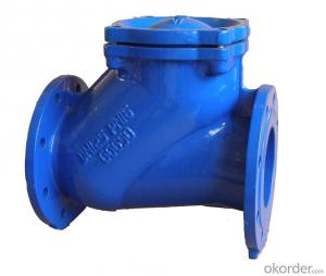 Ductile Iron Ball Check Valve For Drinking Water