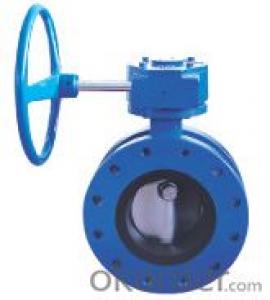 Ductile iron Double Flanged Concentirc Butterfly Valve System 1