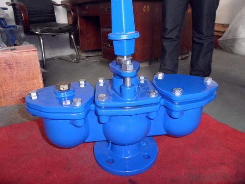 Ductile Iron Doulbe Air Valve For Drinking Water System 1