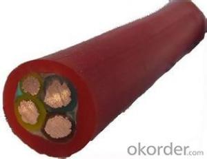 heat-resistant silicone rubber insulation electric power cable