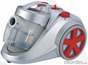 Cyclonic vacuum cleaner with inlet HEPA filter#C93
