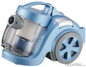 Cyclonic style vacuum cleaner with inlet HEPA filter#C6215 System 1