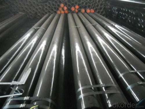 Seamless steel black pipe ASTM A106/API 5L System 1