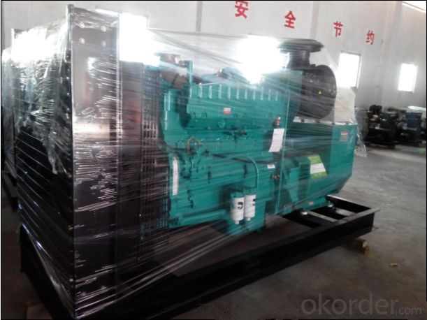Water Cooled Genset Diesel Generator , 35kw To 680kw Back Up Generator