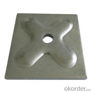 Washer plate formwork accessories fit to tie rod