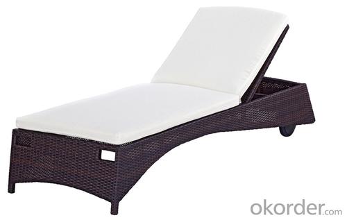 Outdoor Rattan Sun Lounger Rattan Outdoor Leisure Daybed System 1