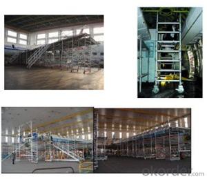 Foldable Scaffold Ladder for construction
