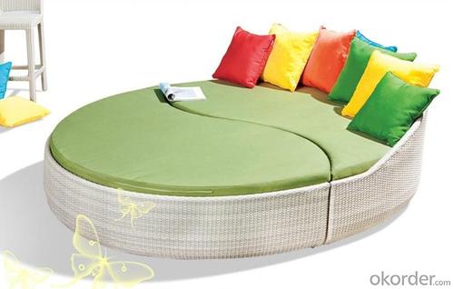 Outdoor Rattan Sun Bed Sun Lounge Chaise Wicker Garden Patio Sun Bed System 1