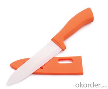 Art no. HT-TS1024 ceramic knife，special color