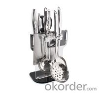 Art no. HT-KW1005 Stainless Steel Kitchenware Set System 1